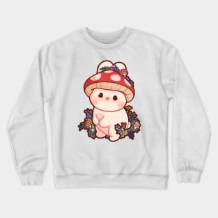 Mushroom bunny Crewneck Sweatshirt